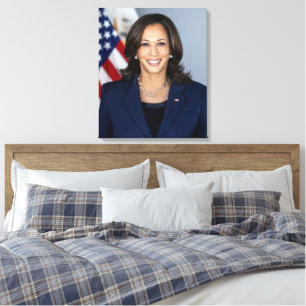 President Candidate Kamala Harris US 2024 Canvas Print