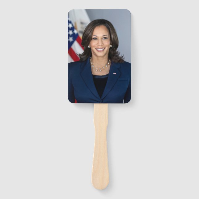 President Candidate Kamala Harris US 2024 Hand Fan (Front)