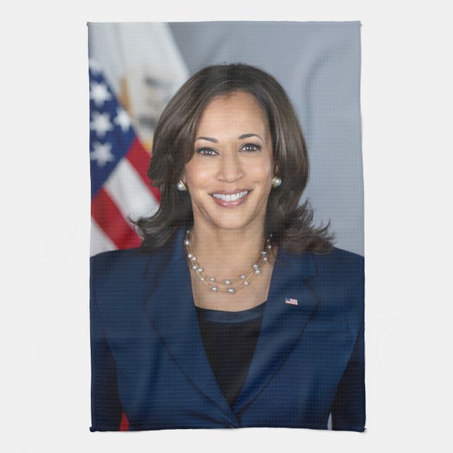President Candidate Kamala Harris US 2024 Kitchen Towel (Vertical)