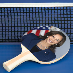 President Candidate Kamala Harris US 2024 Ping Pong Paddle