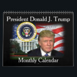 President Donald J. Trump 2024 Monthly Calendar<br><div class="desc">President Donald Trump Calendar! Celebrate Victory and Win, Remember the most amazing political campaign in modern history with this photo calendar commemorating all Donald Trump's most memorable speeches and rallys on the campaign trail. A different face of Donald Trump for each month of the year in full-colour photos! All photos...</div>