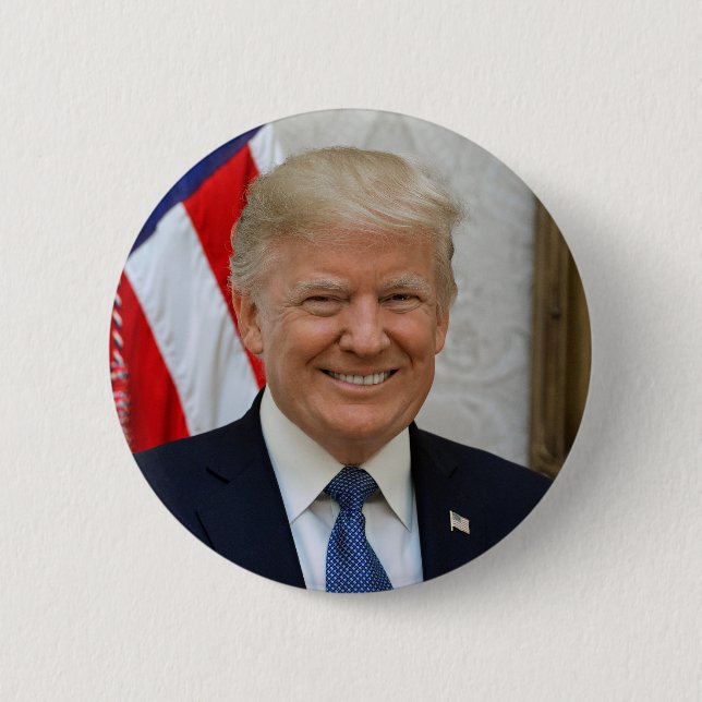 President Donald J. Trump Button (Front)