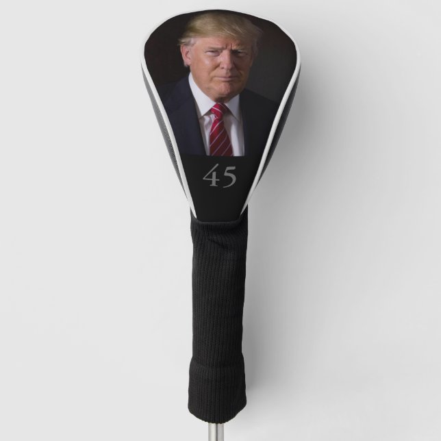 President Donald J. Trump Golf Head Cover (Front)