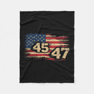 President Donald J Trump Inauguration Day 2025 Sav Fleece Blanket