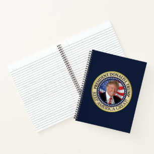 President Donald Trump 2020 Keep America Great Notebook
