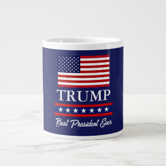 PRESIDENT DONALD TRUMP BEST PRESIDENT EVER LARGE COFFEE MUG
