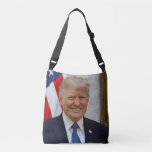 President Donald Trump Crossbody Bag<br><div class="desc">Check out Classieladiee's design! Personalize your own merchandise on any of my Products simply by clicking on the Customize button to insert your own name or text to make a unique product. Try adding text using various fonts & view a preview of your design! Zazzle's easy to customize products have...</div>