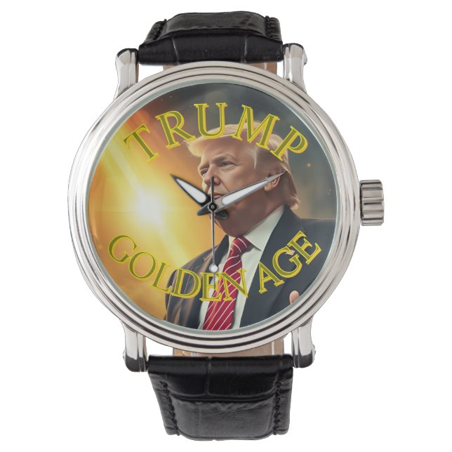 PRESIDENT DONALD TRUMP GOLDEN AGE WATCH (Front)
