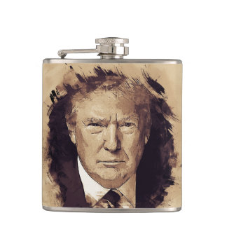 President Donald Trump Hip Flask