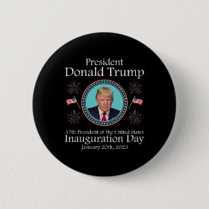 President Donald Trump Inauguration 2025 Memorabil 2 Inch Round Button