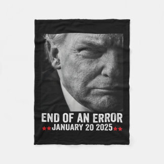 President Donald Trump Inauguration Day 2025 Memor Fleece Blanket