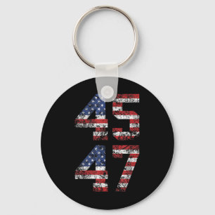 President Donald Trump Inauguration Day 2025 Memor Keychain