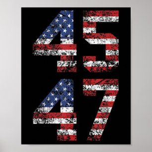 President Donald Trump Inauguration Day 2025 Memor Poster