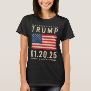President Donald Trump Inauguration Day 2025 Memor T-Shirt