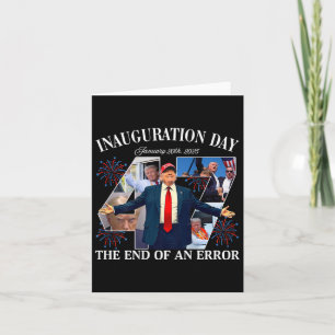 President Donald Trump Inauguration Day 2025 (on B Card