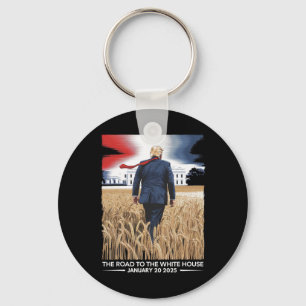 President Donald Trump Inauguration Day 2025 Vinta Keychain