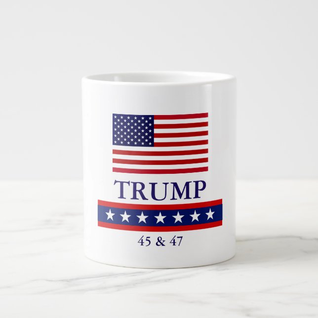 PRESIDENT DONALD TRUMP JUMBO COFFEE MUG (Front)