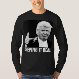 PRÉSIDENT DONALD TRUMP, le gardant vrai T-shirts