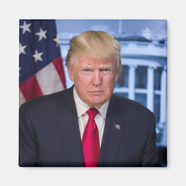 PRESIDENT DONALD TRUMP MAGNET (Front)