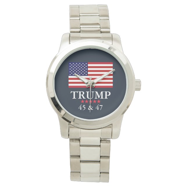 PRESIDENT DONALD TRUMP MEN'S WATCH (Front)