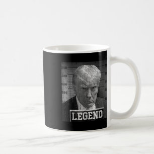 President Donald Trump Mugshot 2024 Not Guilty Coffee Mug