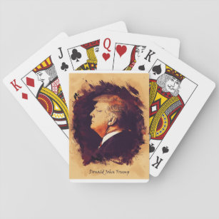 President Donald Trump Playing Cards