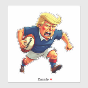 President Donald Trump plays rugby