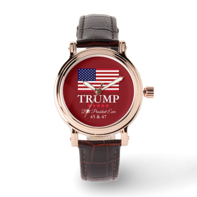 PRESIDENT DONALD TRUMP WOMEN'S WATCH (Front)