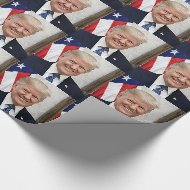 President Donald Trump Wrapping Paper (Corner)