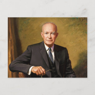 President Dwight D Eisenhower Postcard
