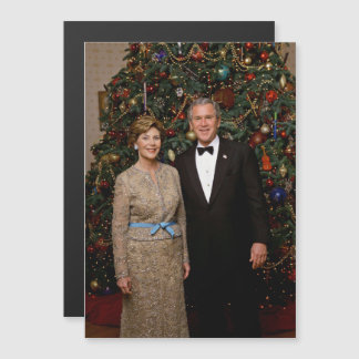 President George Bush, Laura Christmas White House