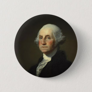 President George Washington 2 Inch Round Button