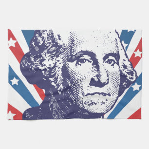 president George Washington Kitchen Towel