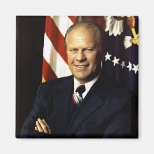 President Gerald Ford Portrait Magnet