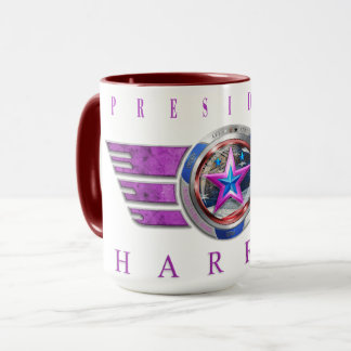 President Harris-Walz Pink Wing Medallion Mug