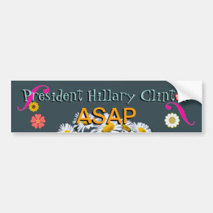 President Hillary Clinton Bumper Sticker