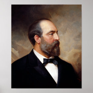 President James Garfield Poster