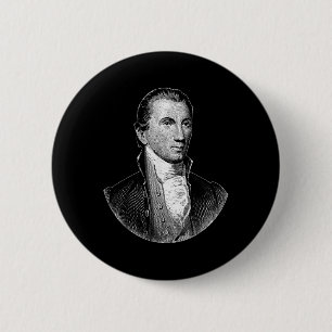 President James Monroe 2 Inch Round Button