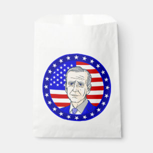 president joe biden american flag favour bag