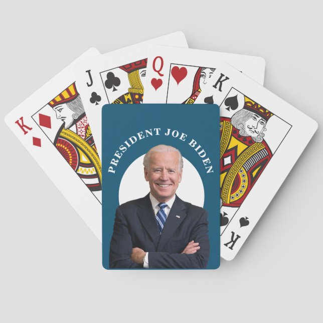 President Joe Biden Playing Cards (Back)