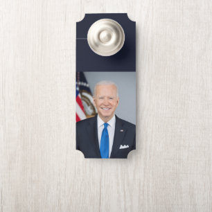 President Joe Biden White House Portrait Door Ha Hanger