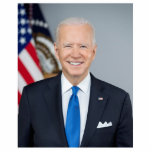 President Joe Biden White House Portrait   Standing Photo Sculpture<br><div class="desc">The Presidential White House portrait photo of President Joe Biden. Who Won the 2020 Election to become the 46th US American President of the United States. Also he served as the Vice President under Democrate President Barack Obama. This file is a work of an employee of the Executive Office of...</div>