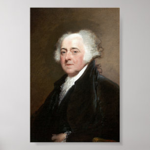 President John Adams Poster