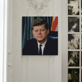 President John F. Kennedy Canvas Print