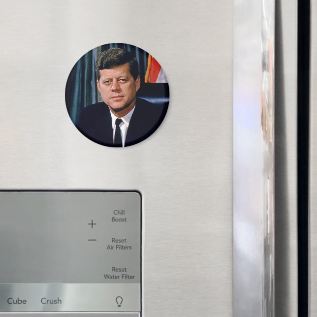 President John F. Kennedy Magnet (In Situ (Fridge))