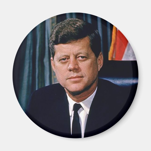 President John F. Kennedy Magnet (Front)