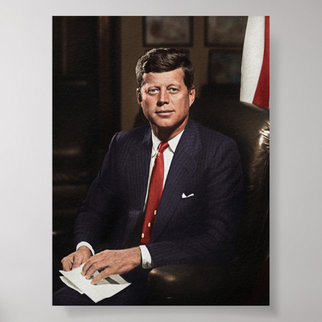 President John F. Kennedy Poster (Front)