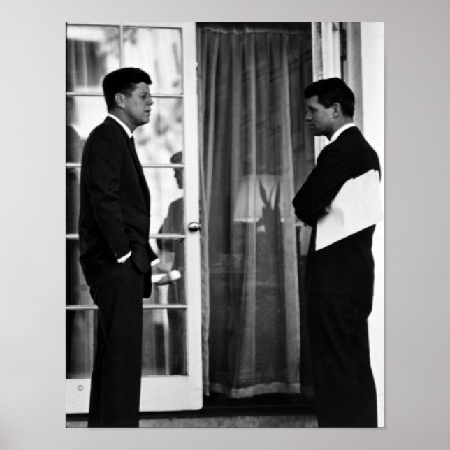 President John Kennedy And Robert Kennedy Poster (Front)