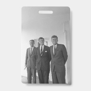President John Kennedy & Brothers American Camelot Badge