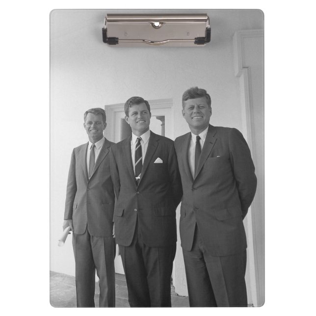 President John Kennedy & Brothers American Camelot Clipboard (Front)